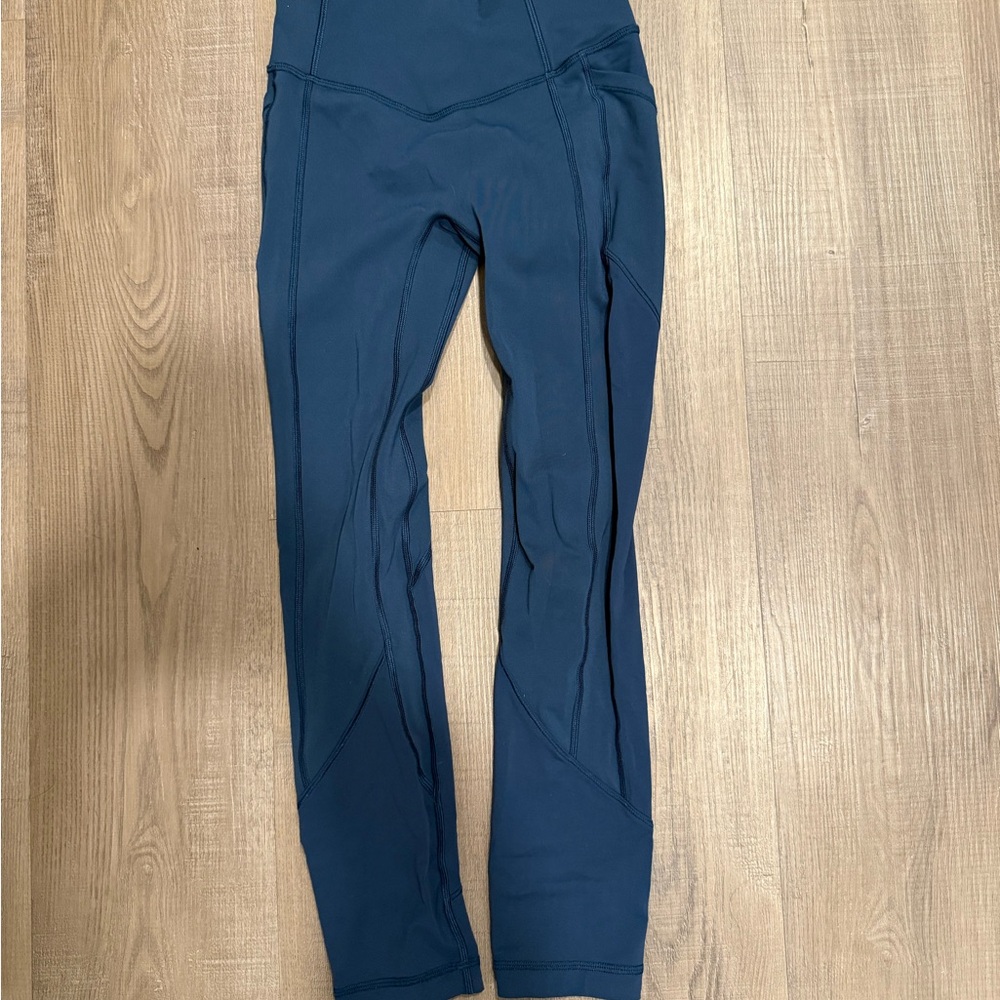 lululemon athletica Blue Leggings